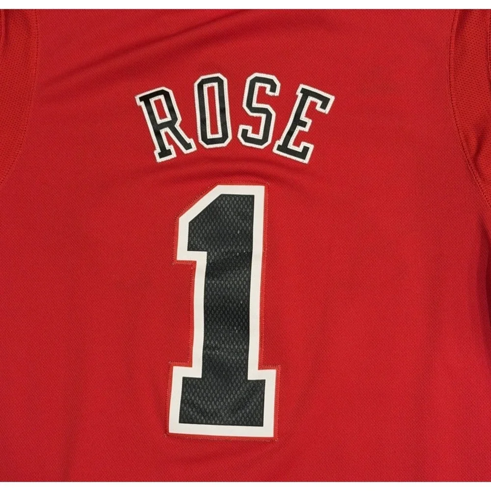 Adidas Derrick Rose Chicago Bulls 2013 Christmas Day NBA Jersey Men's Size M